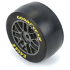 Proline Goodyear Eagle Mounted Soft Tyre Set F/R, Gray, Losi NASCAR