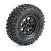Proline 1030610 1/30 BFG Krawler KX F/R Tyre Set Mounted on Black Icon Nuevo Wheels Axial SCX30