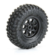 Proline 1030610 1/30 BFG Krawler KX F/R Tyre Set Mounted on Black Icon Nuevo Wheels Axial SCX30