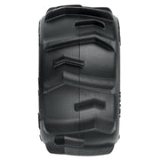 Proline 1031110 Dumont F/R Tyre Set Mounted on Black Raid Wheels Arrma Granite Grom