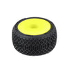 Proline 1031512 Electron 2.0 Mounted Tyre Set Yellow Micro-T