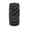 Pro-Line Badlands MX Tyres Mounted on Black Split Six Wheels 4pcs Arrma Mojave Grom