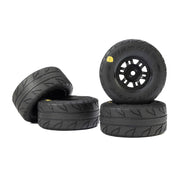 Pro-Line Vector Tyres Mounted on Black Split Six Wheels 4pcs Arrma Mojave Grom