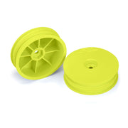 Proline PRO277802 1/10 Velocity Narrow 2.2in Yellow 2wd Front Buggy Wheel 12mm Hex 2pcs