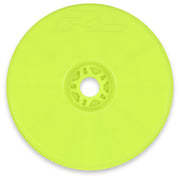 Proline PRO280002 1/8 Truck Velocity VTR 4in Zero Offset Yellow Wheels 4pcs