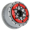 Proline 281105 1/10 Raid Bead-Loc F/R 2.2in/3.0in SC Wheels Red/Gray 2pcs