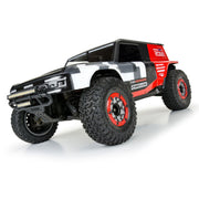 Proline 281105 1/10 Raid Bead-Loc F/R 2.2in/3.0in SC Wheels Red/Gray 2pcs