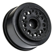 Proline PRO283103 Showtime 2.2in/3.0in Black SC Dirt Oval Wheels suit Slash