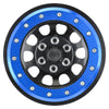 Proline PRO283800 Steelies Blue/Black 2.9in Stamped Steel Dual Offset Wheels for Axial SCX6