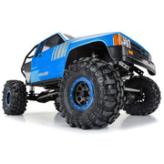 Proline PRO283800 Steelies Blue/Black 2.9in Stamped Steel Dual Offset Wheels for Axial SCX6