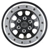 Proline PRO283801 Steelies Silver/Black 2.9in Stamped Steel Dual Offset Wheels for Axial SCX6