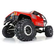 Proline PRO283801 Steelies Silver/Black 2.9in Stamped Steel Dual Offset Wheels for Axial SCX6