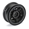 Proline PRO284200 1/10 Holcomb 1.55inch 12mm Crawler Black Bead-Loc Wheels, 2pcs