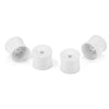 Proline 284604 Velocity F/R 2.2in 12mm White Stadium Truck Wheels 4pcs 22X-T