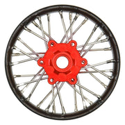 Proline Pro-Spec Aluminium Assembled Front Wheel V2 Bead Black and Red Promoto-SM PRO284700T4