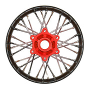 Proline Pro-Spec Assembled Aluminium Rear Wheel V2 Bead Black and Red Promoto-SM PRO284800T2