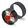 Proline Pro-Spec Assembled Aluminium Rear Wheel V2 Bead Black and Red Promoto-SM PRO284800T2