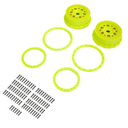 Proline Wheel and Beadlock Set Yellow 2pcs 5IVE-T 3.0