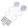 Proline Wheel and Beadlock Set White 2pcs 5IVE-T 3.0