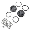 Proline Grey Wheel and Beadlock Set 2pcs 5IVE-T 3.0