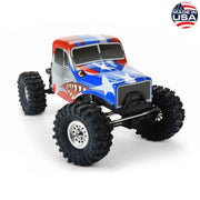 Proline O360622 Limited Edition Painted Comp Wagon Cab-Only Body Stars and Stripes suit 313mm Wheelbase Crawlers