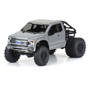 Proline PRO361900 2017 Ford F-250 Super Duty Cab-Only Clear Body suit 313mm Crawlers