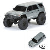 Proline 362114 2024 Toyota 4Runner Painted and Assembled Hard Body suit Axial SCX24 Lunar Rock Gray