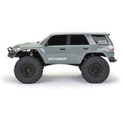 Proline 362114 2024 Toyota 4Runner Painted and Assembled Hard Body suit Axial SCX24 Lunar Rock Gray