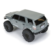 Proline 362114 2024 Toyota 4Runner Painted and Assembled Hard Body suit Axial SCX24 Lunar Rock Gray