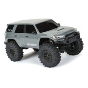 Proline 362114 2024 Toyota 4Runner Painted and Assembled Hard Body suit Axial SCX24 Lunar Rock Gray