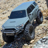 Proline 362114 2024 Toyota 4Runner Painted and Assembled Hard Body suit Axial SCX24 Lunar Rock Gray