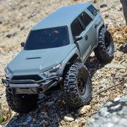 Proline 362114 2024 Toyota 4Runner Painted and Assembled Hard Body suit Axial SCX24 Lunar Rock Gray
