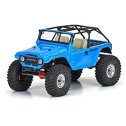 Proline PRO362300 1979 Toyota Land Cruiser FJ40 Clear Body with Trail Cage and Scale Molded Accessories suit 313mm Crawlers