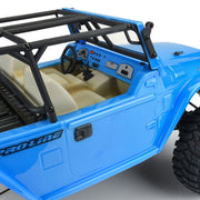 Proline PRO362300 1979 Toyota Land Cruiser FJ40 Clear Body with Trail Cage and Scale Molded Accessories suit 313mm Crawlers