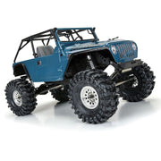 Proline PRO364400 2004 Jeep LJ Clear Body with Cage and Accessories suit 313mm Crawlers