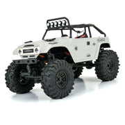 Proline PRO366300 1979 Toyota Land Cruiser FJ40 Clear Body with Trail Cage SCX24
