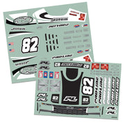 Proline Pre-Cut 2019 Chevy Silverado Grey Tough-Colour Trophy Truck Body Mojave Grom PRO367514