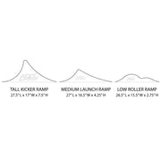 Proline 641800 Big Air Triple RC Ramp Set
