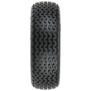 Proline PRO827403 1/10 Hoosier Angle Block M4 Rear 2.2in Dirt Oval Tyres 2pc