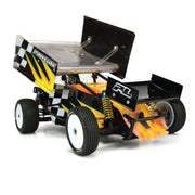 Proline PRO827403 1/10 Hoosier Angle Block M4 Rear 2.2in Dirt Oval Tyres 2pc