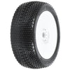 Proline PRO9041233 1/8 Hole Shot 2.0 S3 Front/Rear Off-Road Buggy Tyres Mounted on 17mm White Wheels 2pcs