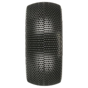 Proline PRO9063233 1/8 Buck Shot S3 F/R 4.0in Tyres Mounted on 17mm White Zero Offset Wheels 2pcs