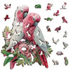 Puzzle Art Galah Pair Wooden 142pc Jigsaw Puzzle