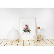 Puzzle Art Galah Pair Wooden 75pc Jigsaw Puzzle