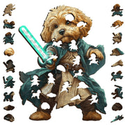 Puzzle Art Cavoodle Skylord Wooden 80pc Jigsaw Puzzle