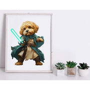 Puzzle Art Cavoodle Skylord Wooden 80pc Jigsaw Puzzle