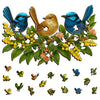 Puzzle Art Trio Of Wrens Wooden 80pc Jigsaw Puzzle