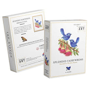 Puzzle Art Splendid Fairy Wrens Wooden 79pc Jigsaw Puzzle