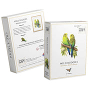 Puzzle Art Wild Budgies Wooden 79pc Jigsaw Puzzle