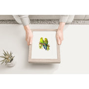 Puzzle Art Wild Budgies Wooden 79pc Jigsaw Puzzle